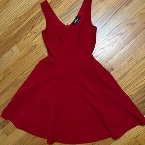 Lulus Women's Red Dress